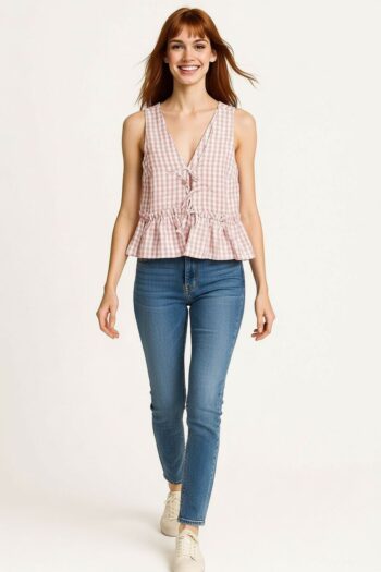 BLUSA LIGERA CON AMARRE