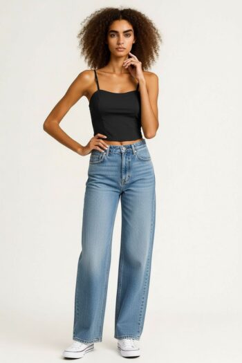 BLUSA CROP CON TIRANTES