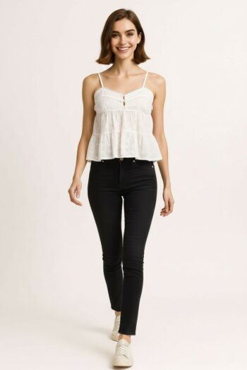 BLUSA TIRANTES BORDADO OLAN