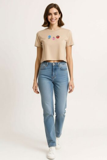 PLAYERA ALGODÓN APLICACIÓN TEJIDA