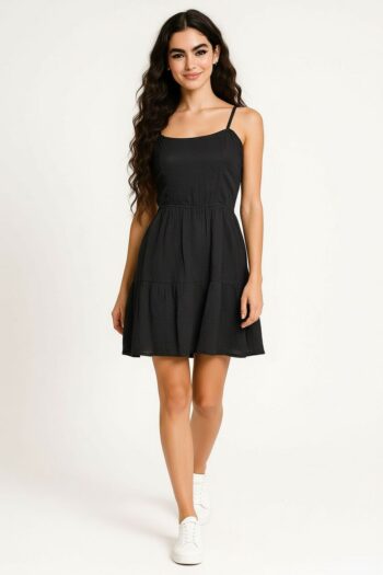 VESTIDO MANTA TIRANTES AJUSTABLES