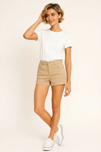 SHORT GABARDINA CINCO BOLSAS