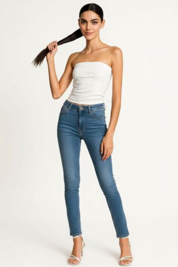 PLAYERA TOP BANDA CON PIEDRAS