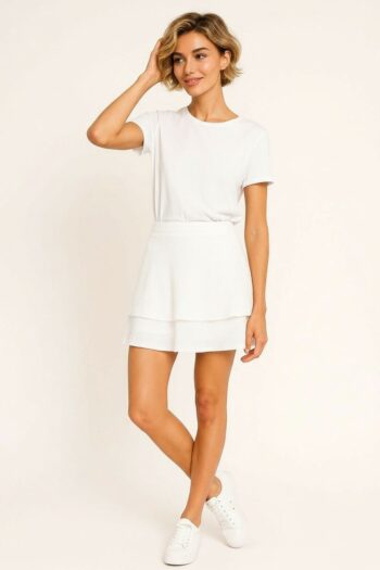 FALDA CAPAS CON OLANES