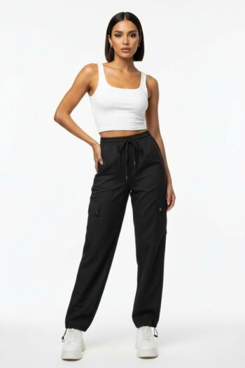 PANTALÓN CARGO PRETINA ELÁSTICA