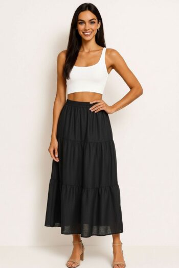 FALDA LARGA CON GAJOS