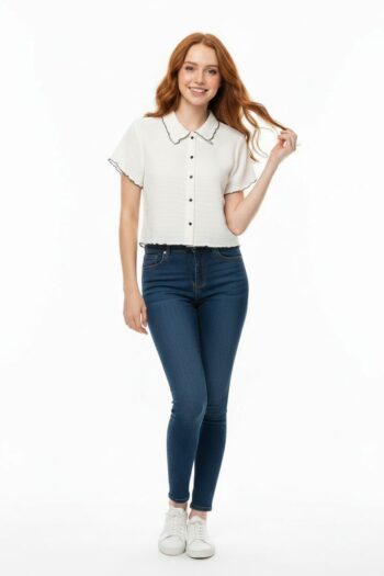 BLUSA TIPO CAMISERA LIGERA