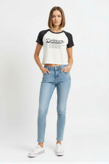 PLAYERA ALGODÓN MANGA RANGLAN