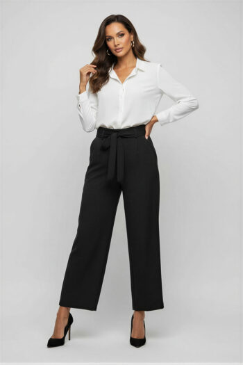 PANTALÓN LISO LAZO CINTURA