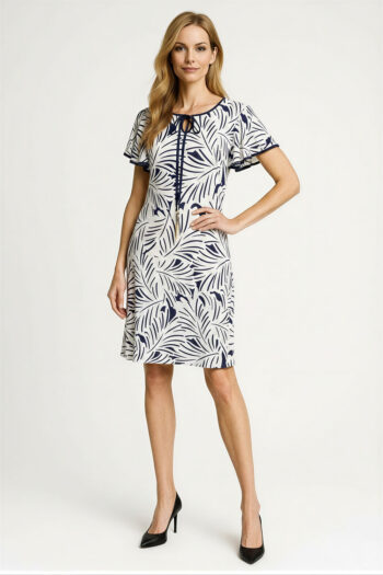 VESTIDO CORTO DETALLE FRONTAL