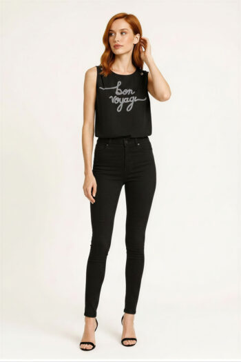 PLAYERA SIN MANGAS BOTONES