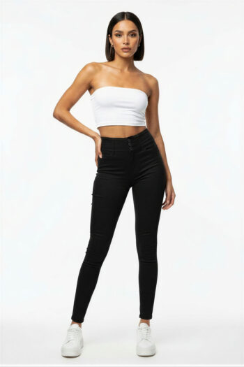 JEANS TIRO ALTO AJUSTE FIRME