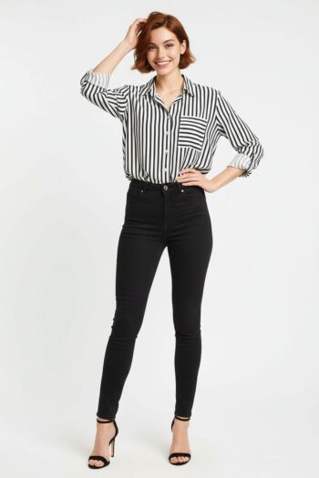 BLUSA CAMISERA BOTONES CON BOLSAS