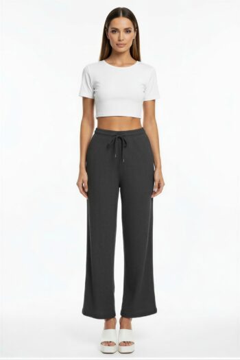 PANTALÓN AMPLIO CINTURA ELÁSTICA