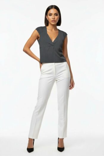 PLAYERA ESCOTE CRUZADO AJUSTE