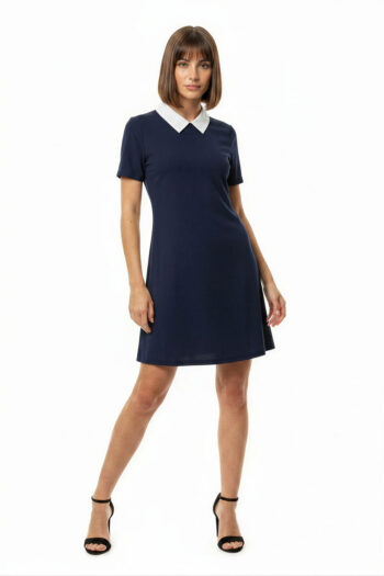VESTIDO POLO CUELLO CONTRASTE