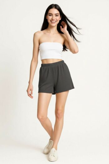 SHORT RESORTE CINTURA AJUSTABLE