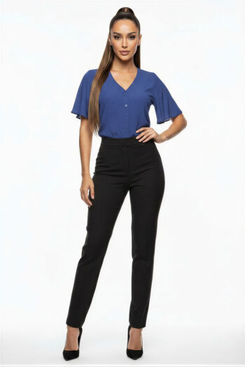 BLUSA BOTONES CORTE RECTO