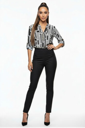 BLUSA CAMISERA BOTONES AL FRENTE