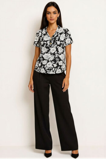 BLUSA BOTONES ESCOTE EN V