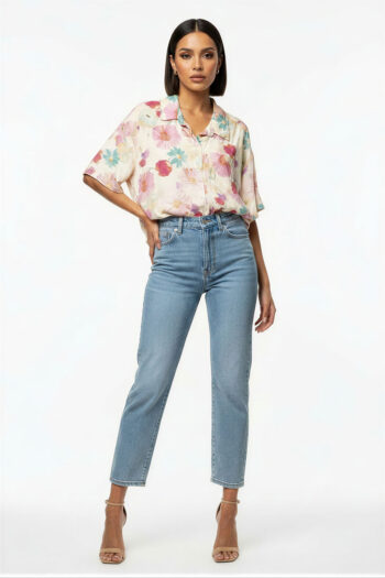 BLUSA CAMISERA CON BOTONES