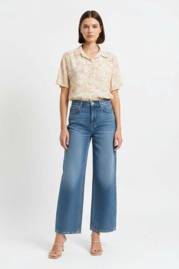 BLUSA CON BOLSILLO FRONTAL