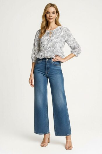 BLUSA CORTE AMPLIO DETALLE