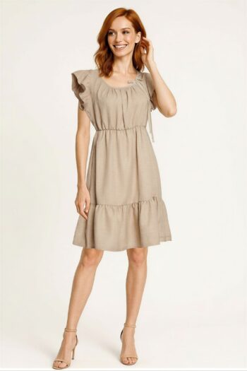 VESTIDO CORTO DETALLE OLAN