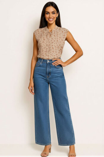 BLUSA LAZO CUELLO LIGERA