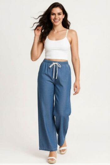 PANTALÓN ELÁSTICO CON JARETA