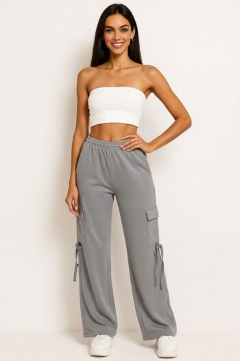 PANTALÓN CARGO RIB CÓMODO