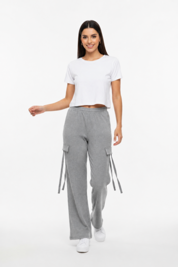 PANTALÓN CARGO RIB CÓMODO