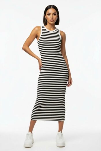 VESTIDO LARGO AJUSTE CÓMODO