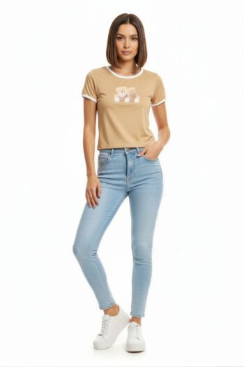 PLAYERA MANGA CORTA DETALLE CENTRO