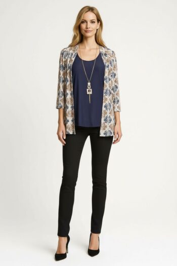 BLUSA DOBLE CONJUNTO ABIERTO