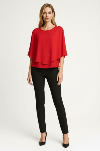 BLUSA SUELTA DETALLE BOTONES