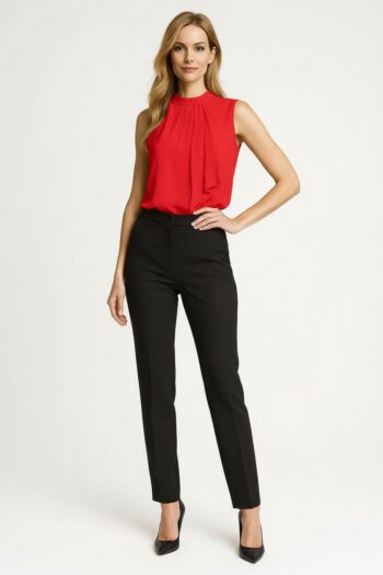 BLUSA ENVOLVENTE SIN MANGA