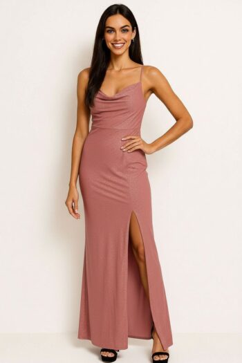 VESTIDO LARGO AJUSTE SUAVE