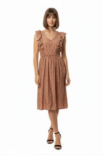 VESTIDO SMOCK CON OLANES