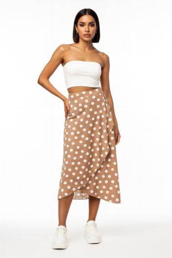 FALDA ENVOLVENTE MIDI LIGERA