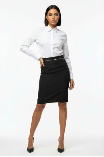 FALDA MIDI CADENA DECORATIVA