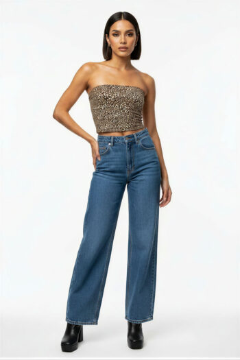 PLAYERA STRAPLESS AJUSTE ELÁSTICO