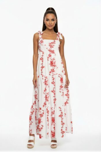 VESTIDO TIRANTES CORTE MIDI