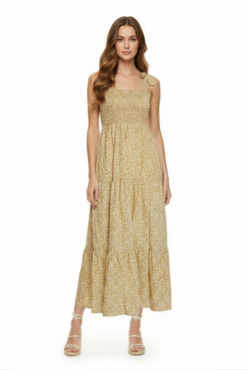 VESTIDO SMOCK TIRANTES MIDI