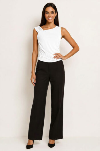 PLAYERA ASIMÉTRICA AJUSTE SUAVE