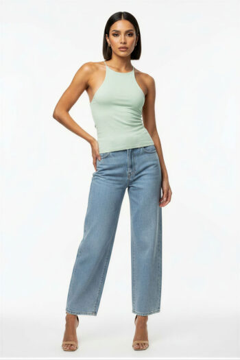PLAYERA HALTER SIN MANGAS