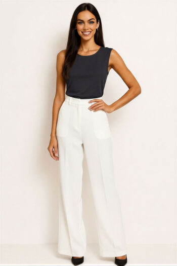 PLAYERA SIN MANGAS DRAPEADA