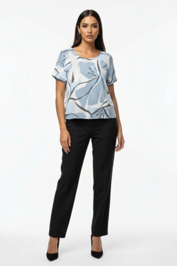 BLUSA MANGA CORTA SUELTA