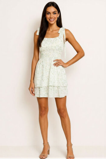VESTIDO CORTO FLUIDO AJUSTE LIGERO