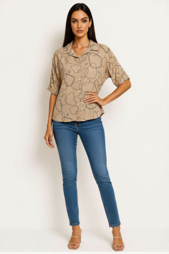 BLUSA CUELLO CAMISERO CLÁSICO